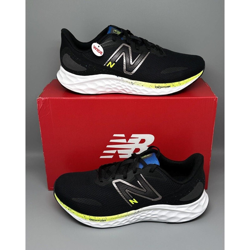 New Balance Fresh Foam Arishi v4 Black‎ Running Shoes Mens 9.5 4E
